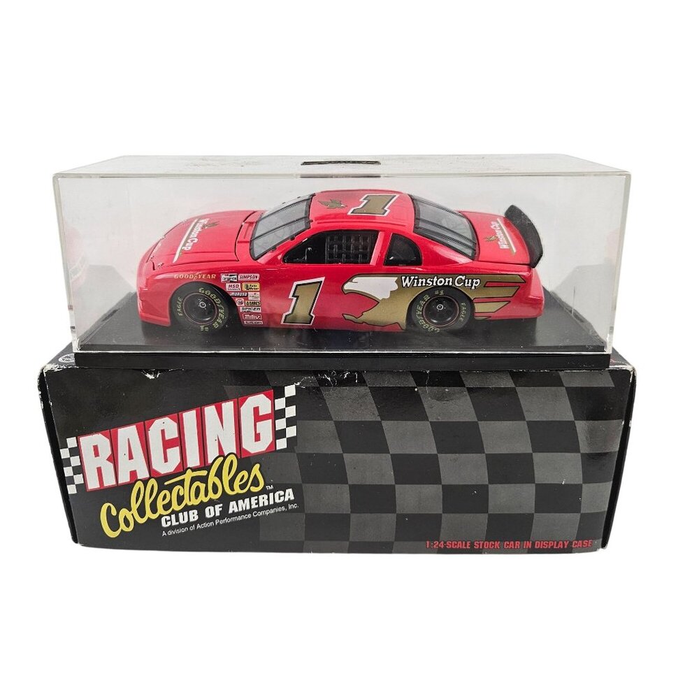 NASCAR Racing Collectables Winston Cup Car 1 of 7500 1:24 Scale Diecast Display